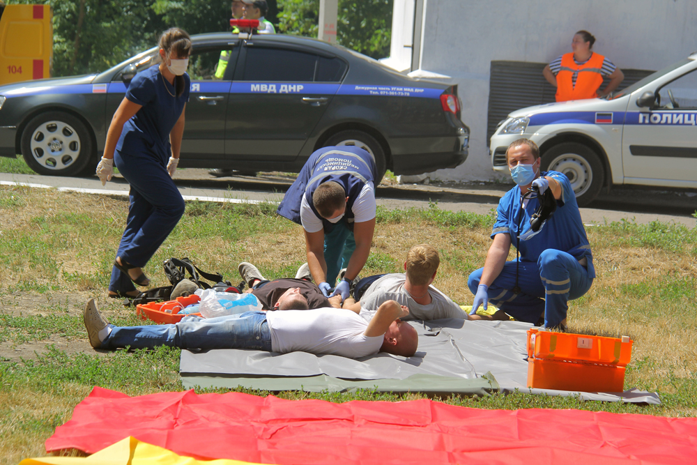 📹📸 В Макеевке состоялось командно-штабное учение