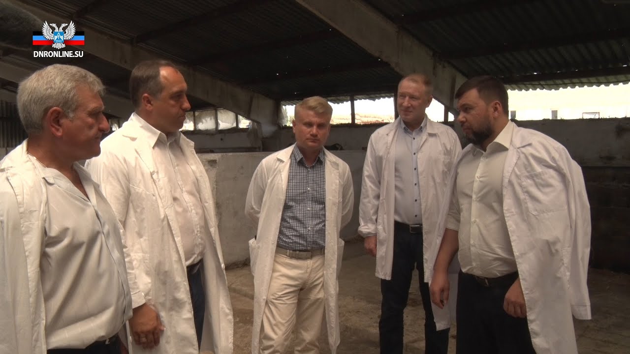 В рамках мероприятий по обеспечению продовольственной безопасности Денис Пушилин посетил агрофирму «Горняк» (фото+видео)