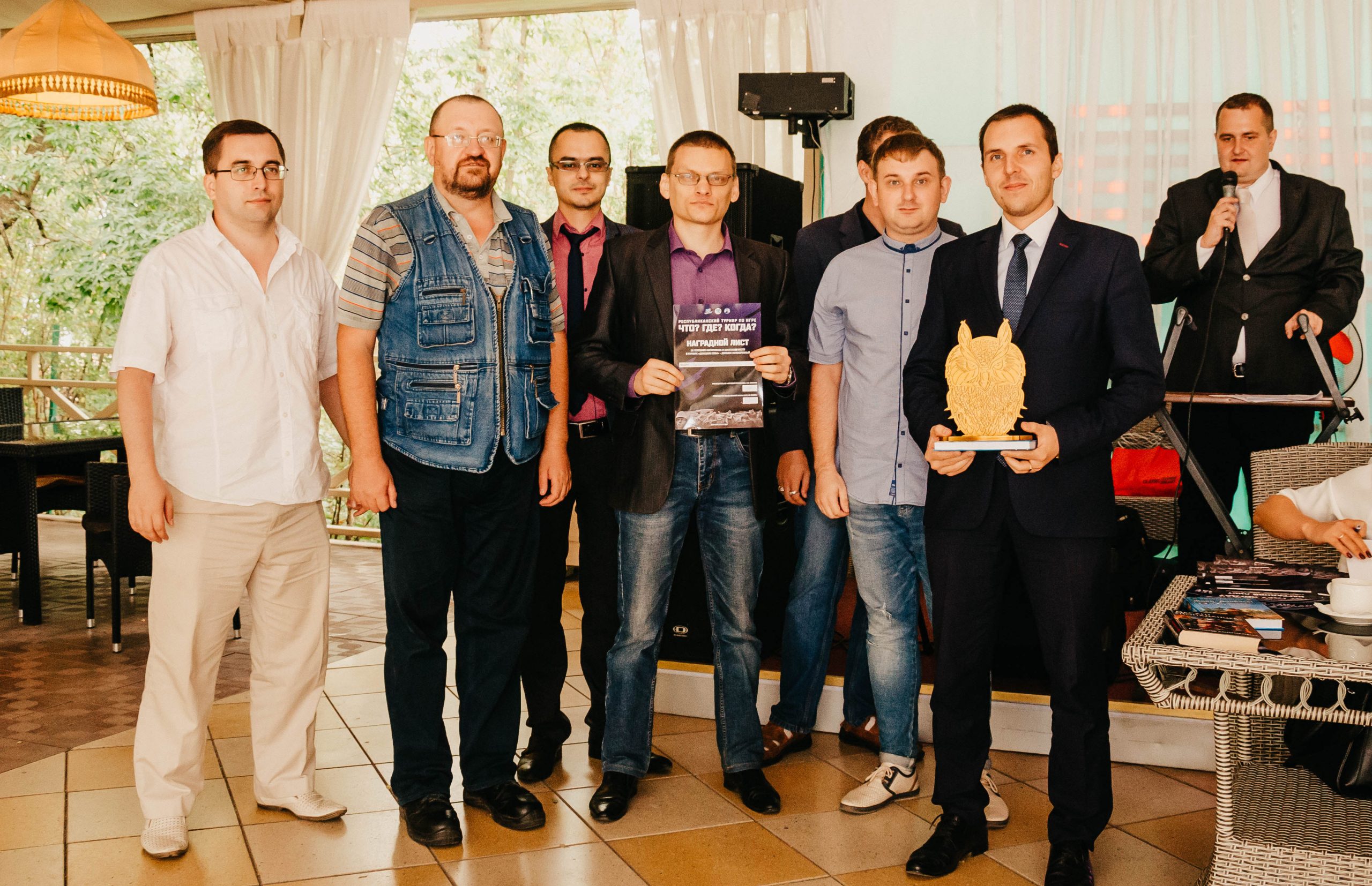 📸В Донецке прошел Республиканский турнир по интеллектуальной игре «Что? Где? Когда?»