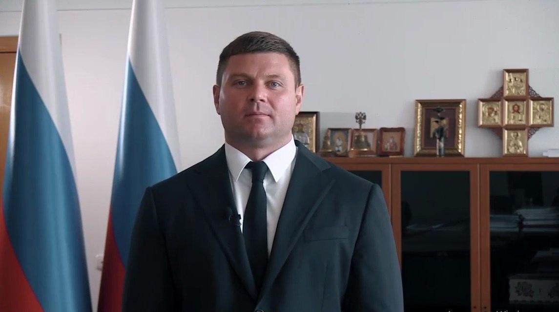 📹Владимир Антонов поздравил учащихся с Днем знаний