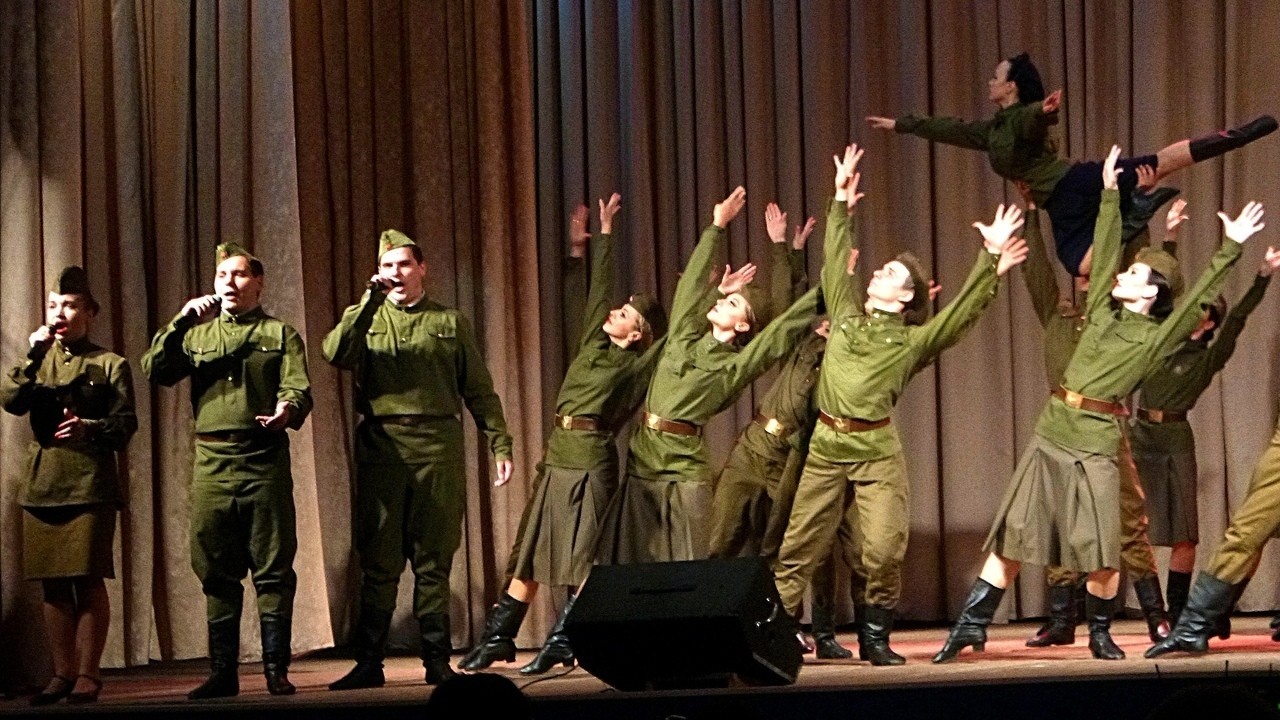 📹Ансамбль «Донбасс» выступил с концертом в Горловке