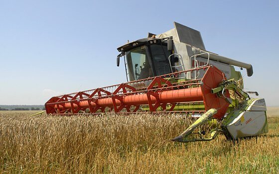 В Амвросиевском районе продолжается уборочная кампания технических культур