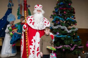 Штаб ОД ДР организовал утренник для детей прифронтового Киевского района