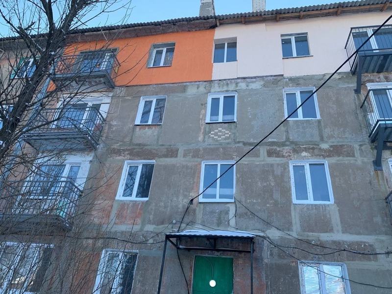 📸Руководитель Минстроя проверил качество работ в восстановленном жилом доме в Кировском