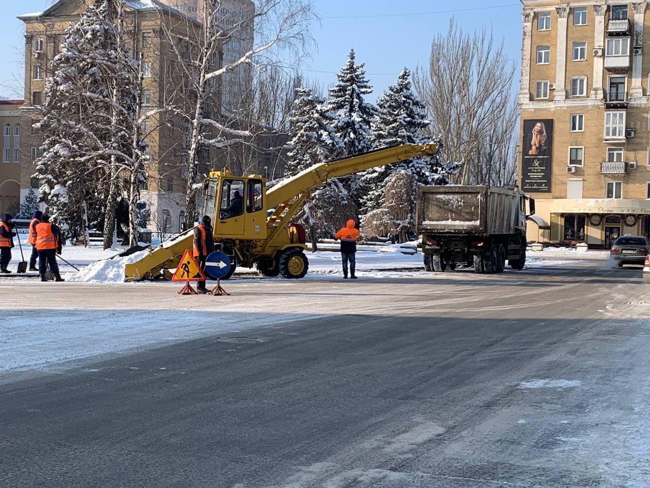 Коммунальные службы Республики работают в усиленном режиме