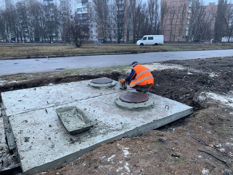 В селе Луганское ведутся работы по строительству нового водопровода