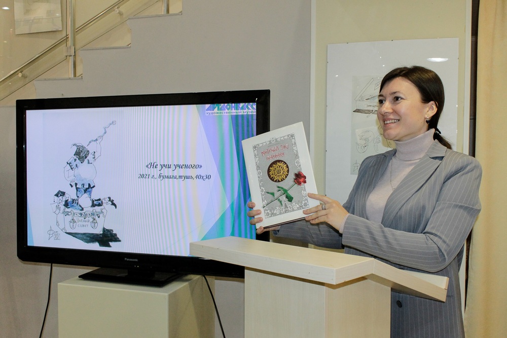 📸В Донецке открылась выставка работ российского художника Александра Осина