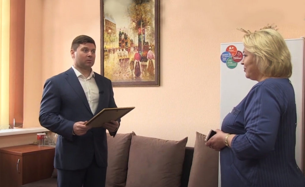 📹Заместитель Председателя Правительства поздравил ансамбль «Донбасс» с окончанием успешного гастрольного тура по России