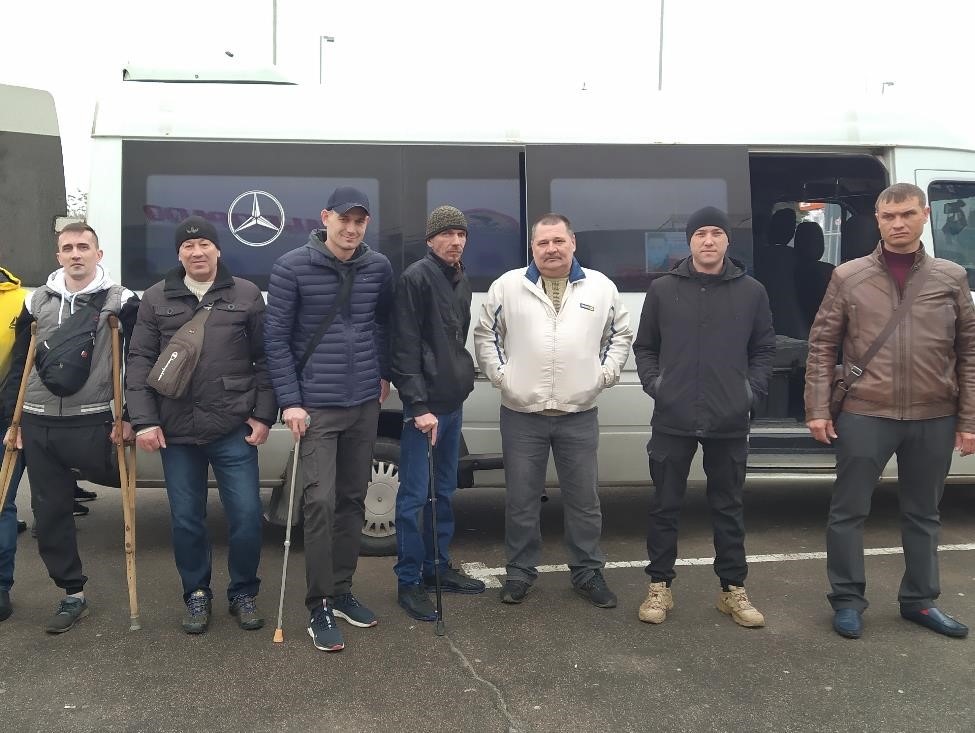 На реабилитацию в санаторий отправилась группа военнослужащих