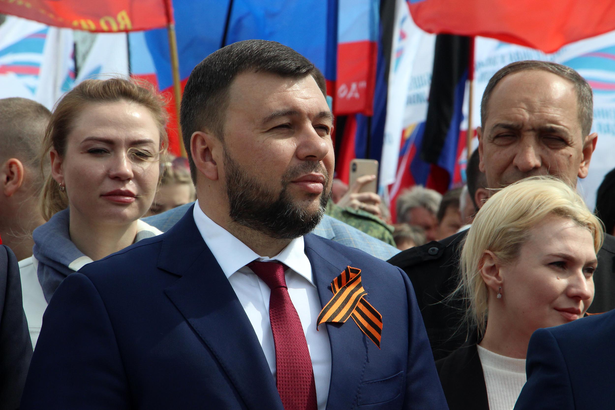 📹 📸 «Эта земля — место нашей духовной силы и воинской славы»: Денис Пушилин принял участие в митинге на легендарном кургане Саур-Могила