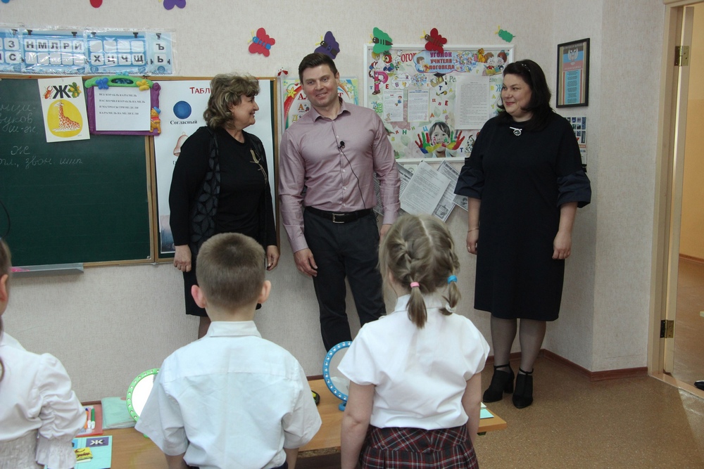 📸Владимир Антонов посетил с рабочим визитом Амвросиевский район