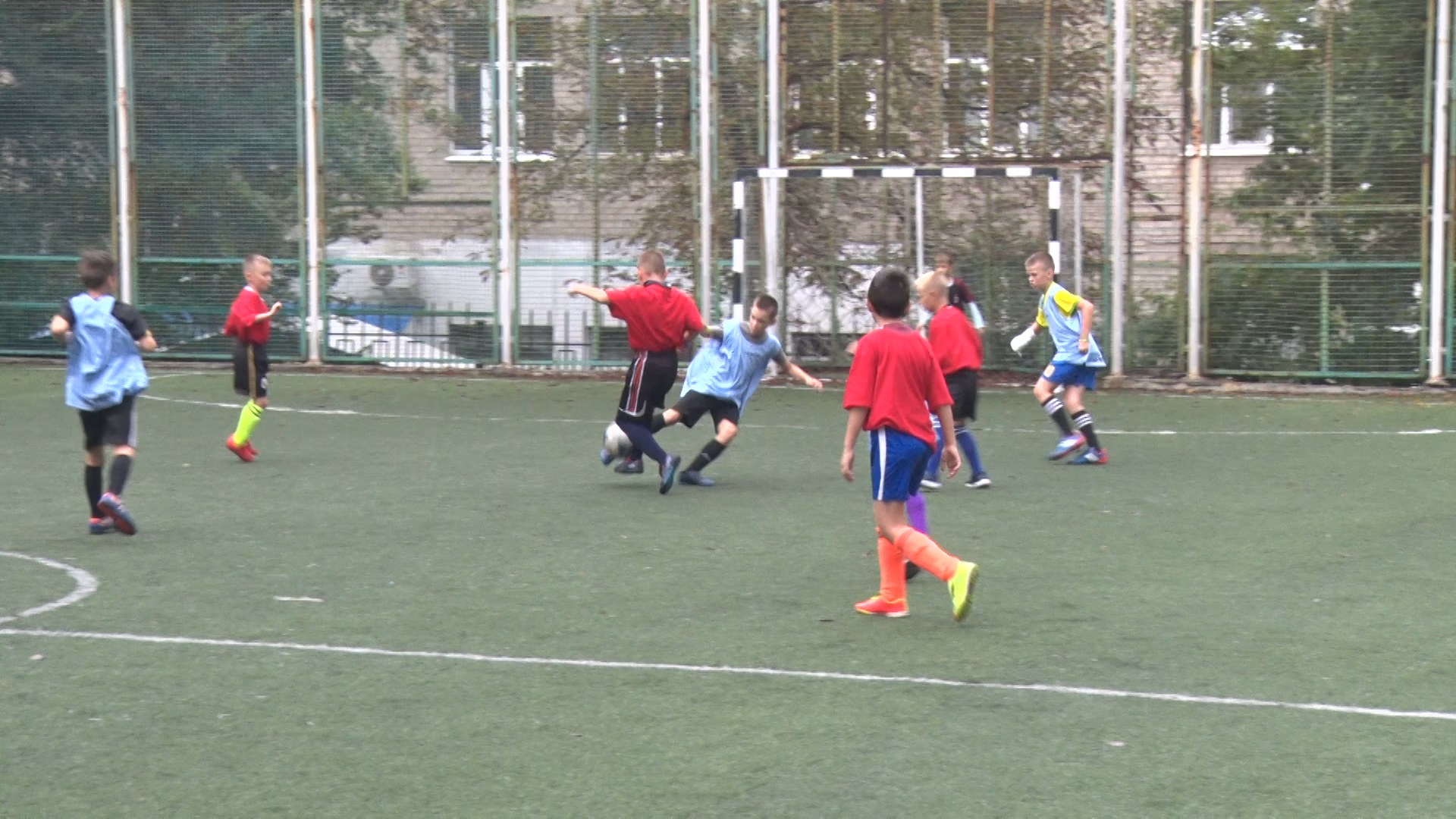 📹В Донецке проходит I этап II Республиканского турнира по дворовому футболу на кубок Дениса Пушилина