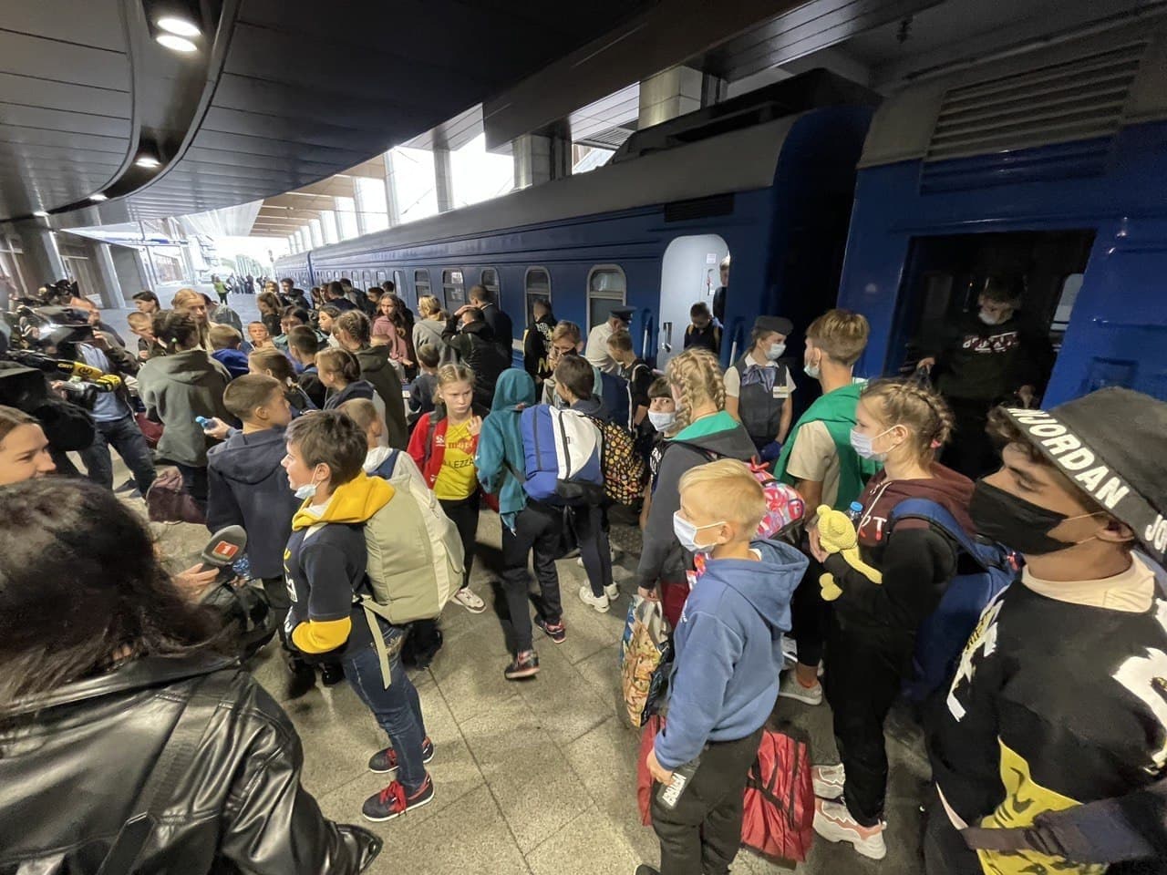 Дети из ДНР отправились на оздоровление в Беларусь