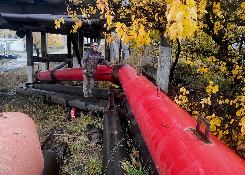 На Зуевской ТЭС заменят трубы золошлакопровода