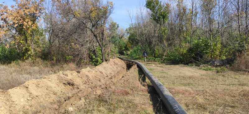 Ведутся работы по строительству дополнительного водопровода для Пантелеймоновки