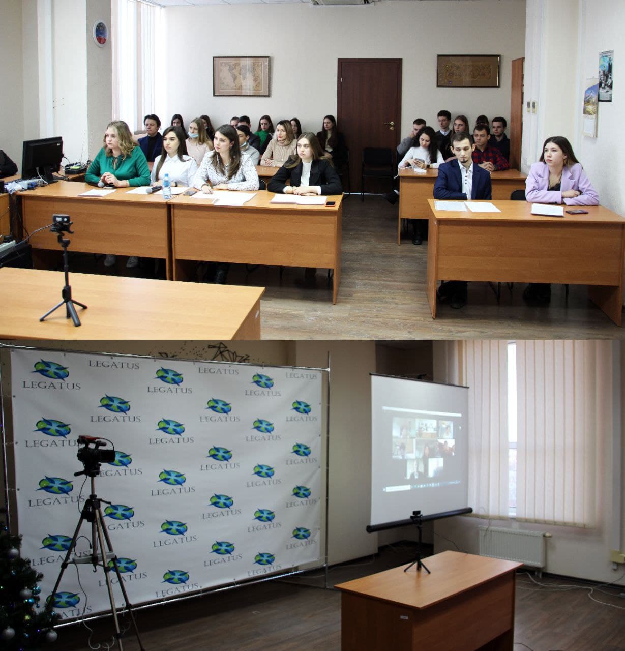 В столице Республики провели международный телемост