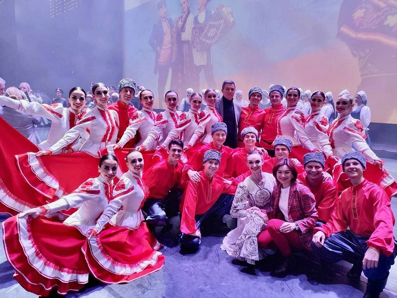 📸 Ансамбль «Донбасс» выступил в Государственном Кремлёвском дворце