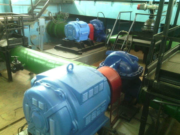 В Киевском районе Донецка восстановлена насосная станция