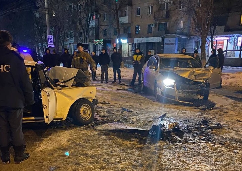📸  В результате крупного ДТП в Горловке пострадали 5 человек