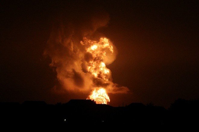 📸 В Донецке прогремел мощный взрыв