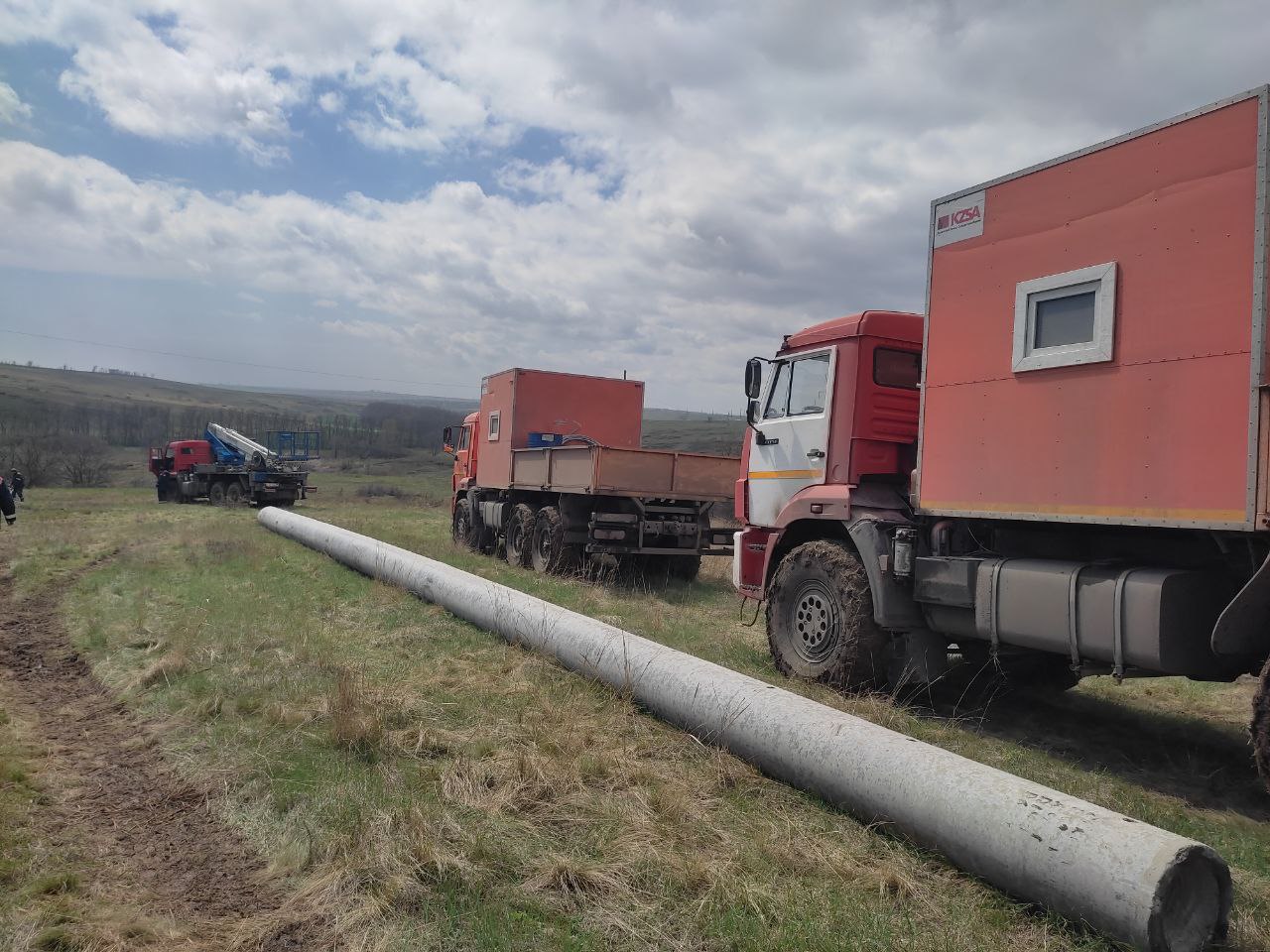 📸 Ведутся работы по восстановлению электроснабжения освобожденных населенных пунктов