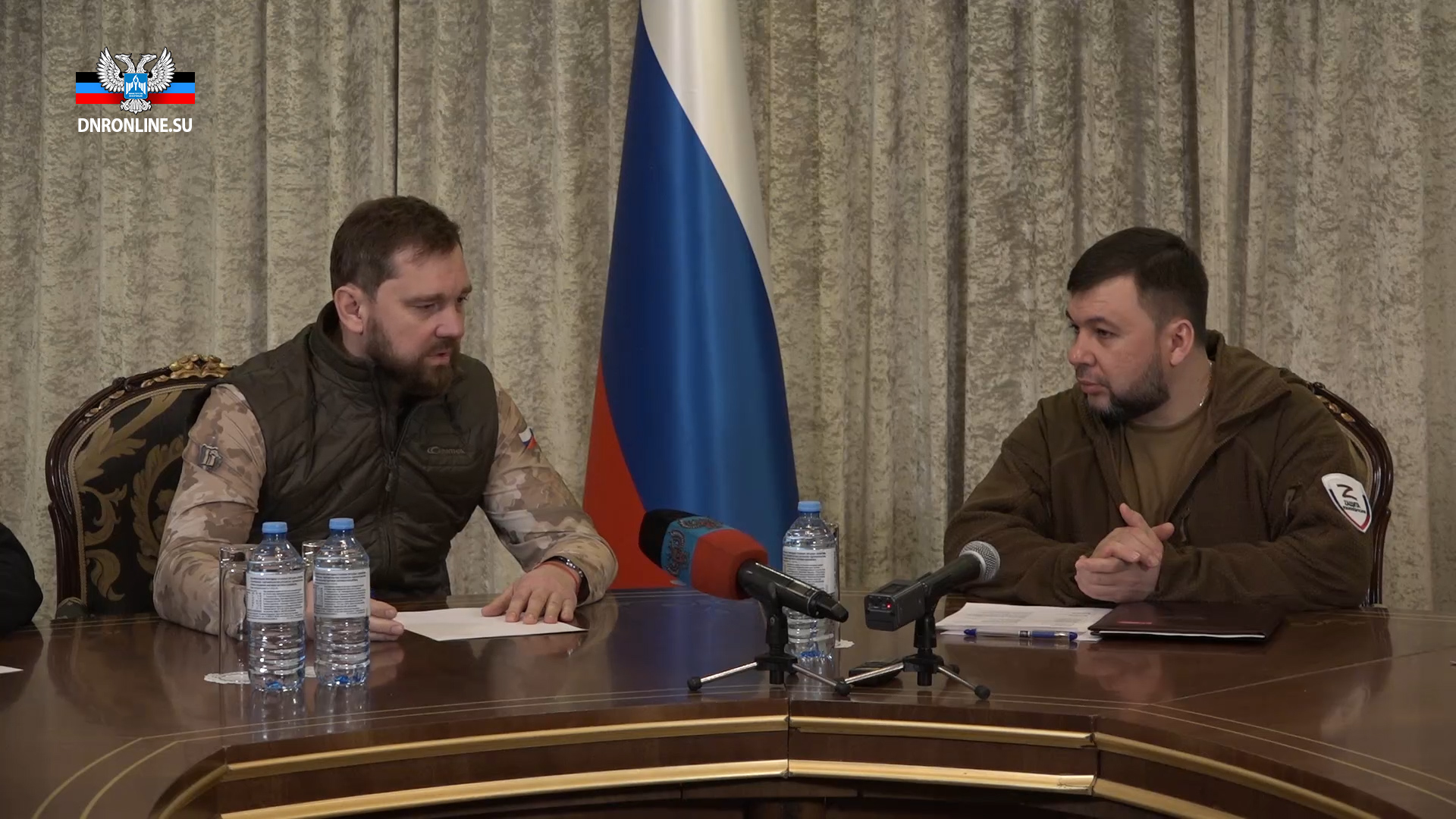 📹 Денис Пушилин встретился с официальными лицами из России (обновлено)