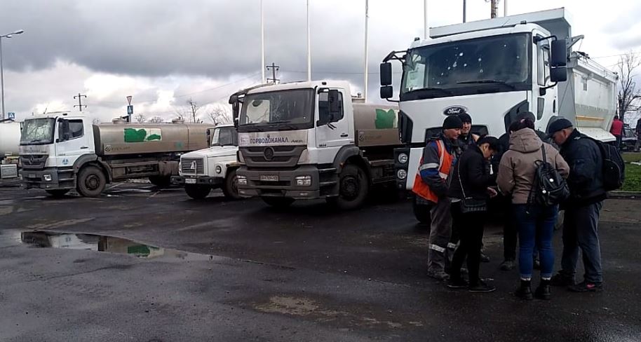 «Мариупольводоканал» восстанавливает спецтехнику