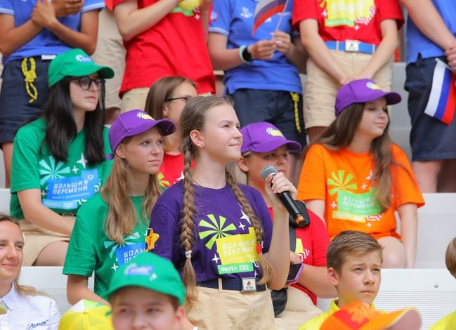 Владимир Путин пообщался с участницей «Большой перемены» из Донецка