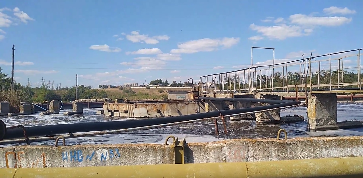 В Волновахе восстановлена работа очистных сооружений