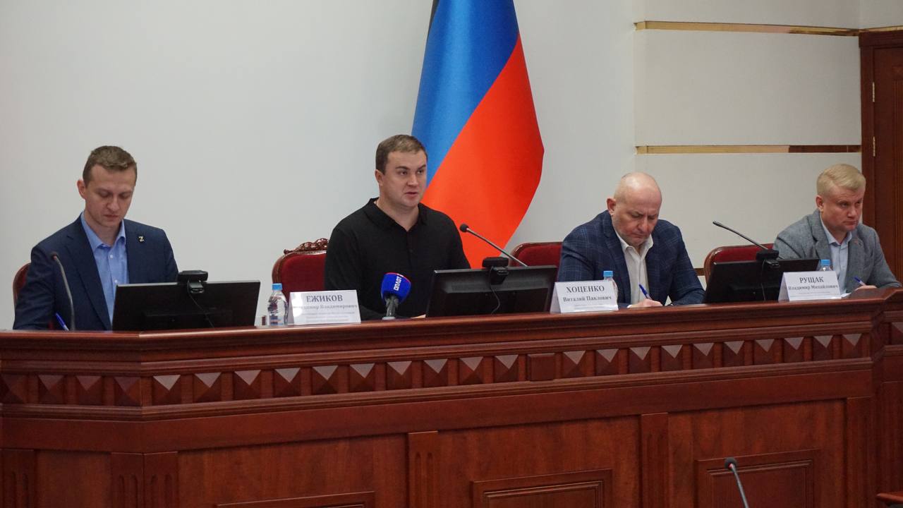 Председатель Правительства ДНР встретился с представителями промышленного сектора