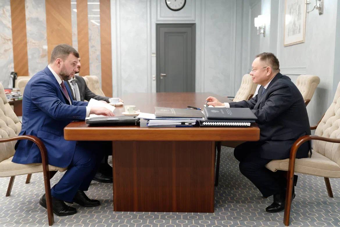 Денис Пушилин встретился с Иреком Файзуллиным