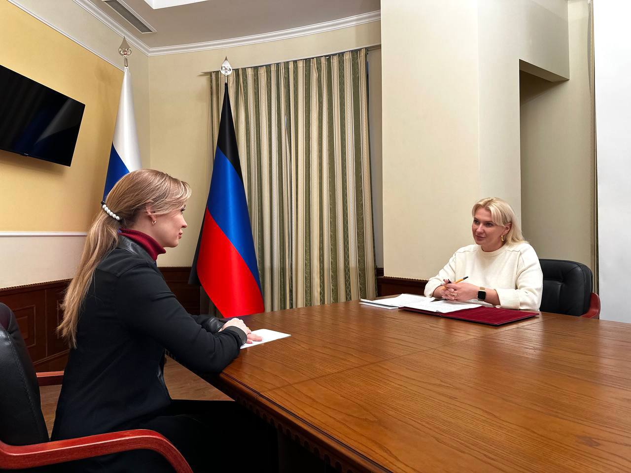 Омбудсмен Дарья Морозова обсудила с сенатором Натальей Никоноровой ряд вопросов