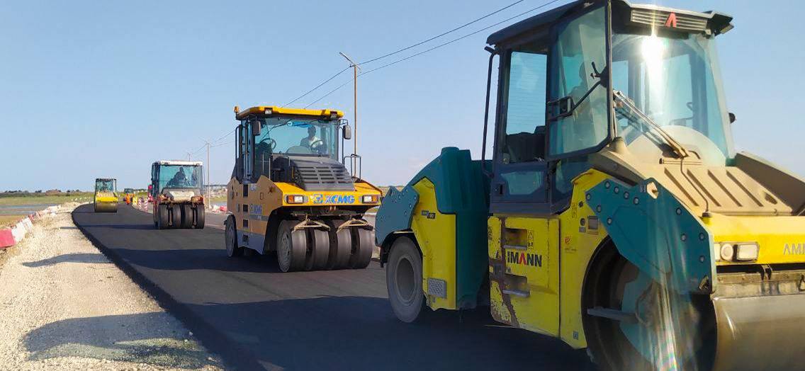 Уже в августе трасса на Азовское побережье будет полностью отремонтирована