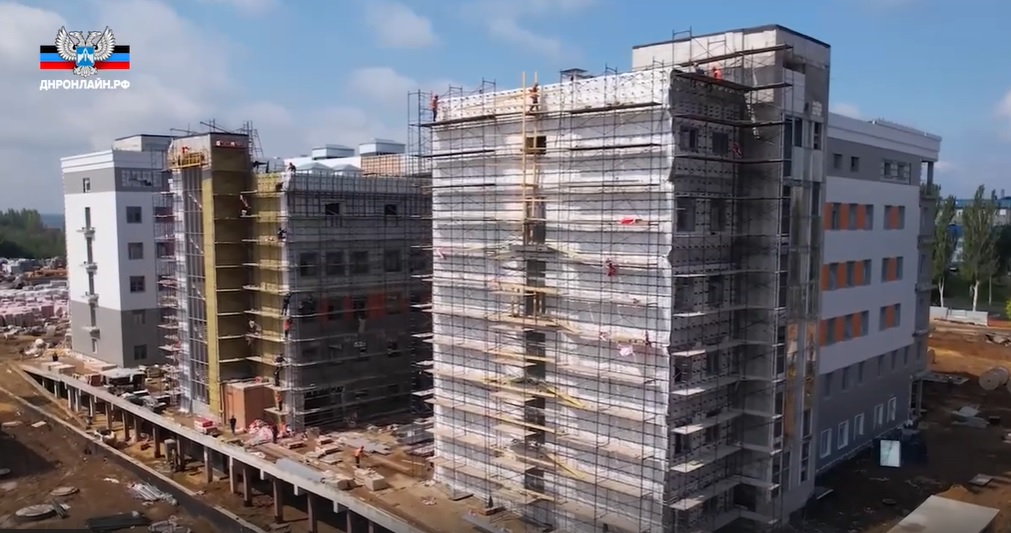 Строительство перинатального центра находится на финальном этапе