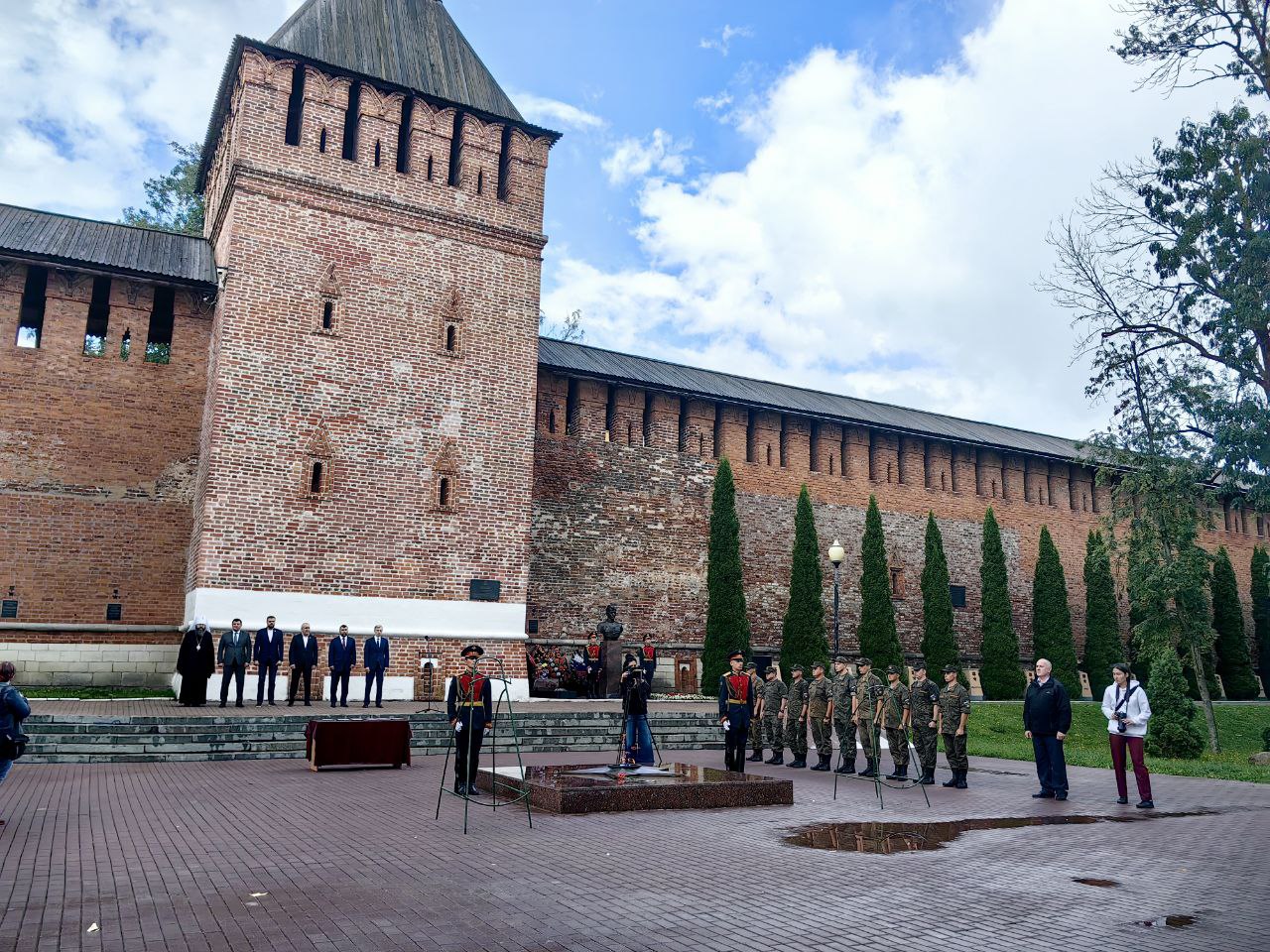 Денис Пушилин посетил с рабочим визитом Смоленскую область