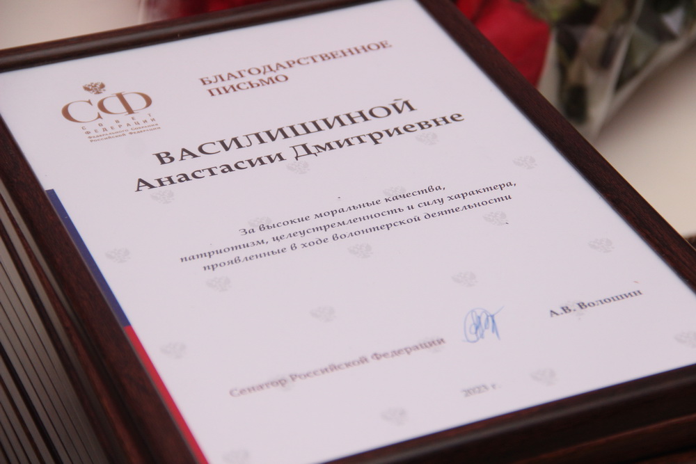 Молодых героев наградили за спасение и оказание помощи мирным жителям