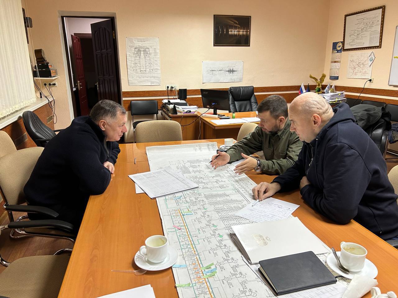 Марат Хуснуллин с рабочей поездкой посетил ДНР