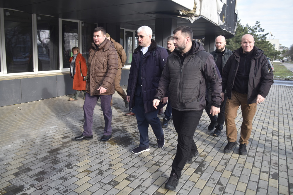 Денис Пушилин и Зураб Макиев ознакомились с рядом проектов