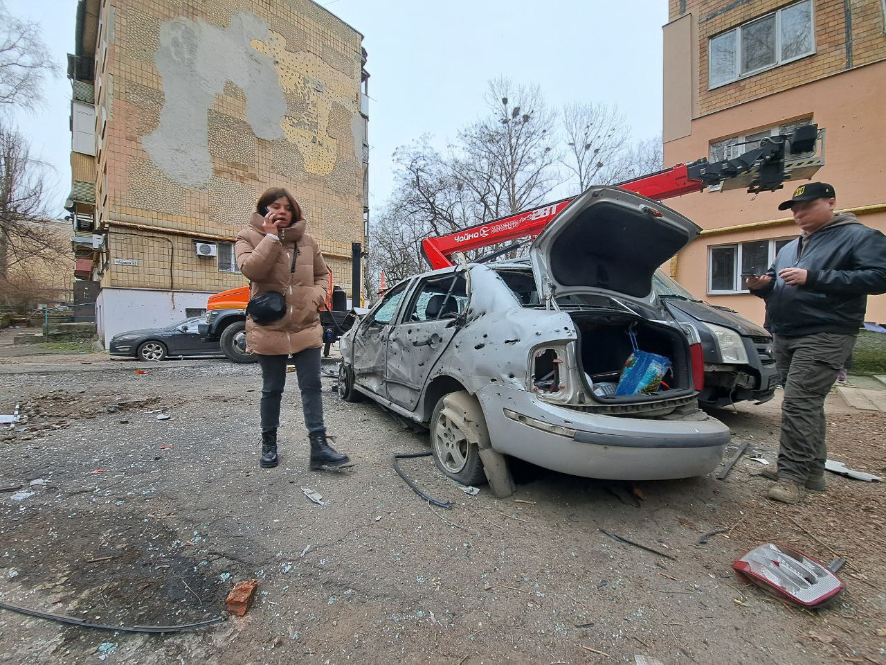 В результате детонации ранее неразорвавшихся суббоеприпасов