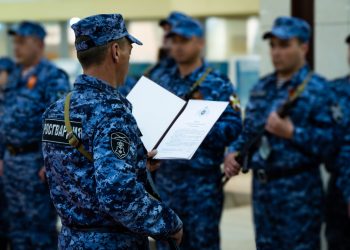 Торжественная церемония присяги сотрудников Росгвардии состоялась в ДНР