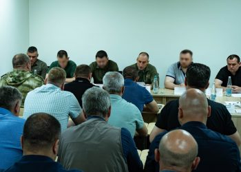 Рабочая встреча сотрудников Росгвардии с представителями ЧОП состоялась в ДНР