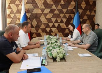 Председатель Правительства ДНР встретился с врио губернатора Кемеровской области