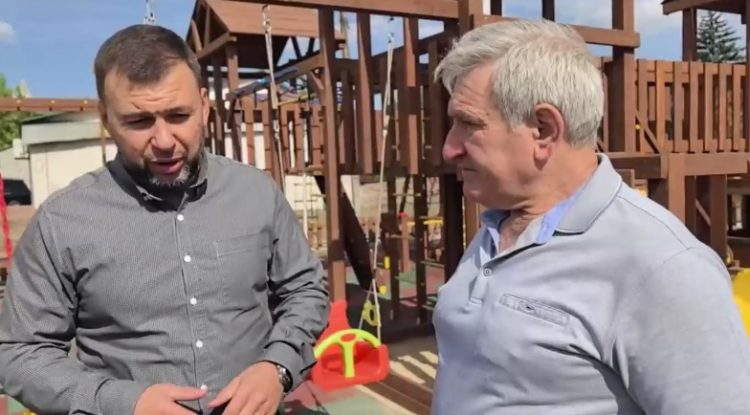 Денис Пушилин посетил Старобешевский район