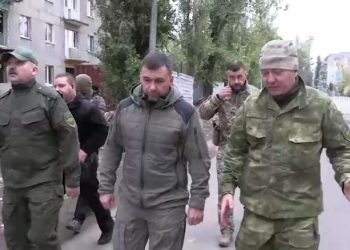 Денис Пушилин посетил Авдеевку