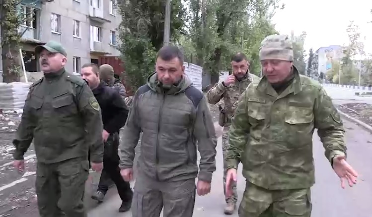 Денис Пушилин посетил Авдеевку