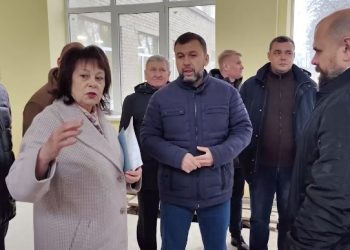 Глава ДНР посетил Старобешевский муниципальный округ