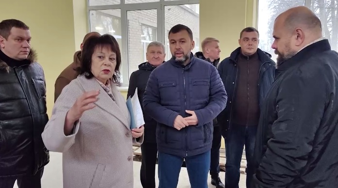 Глава ДНР посетил Старобешевский муниципальный округ