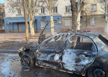 В результате удара по Горловке ранены 8 человек