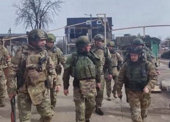 Денис Пушилин и Сергей Кириенко посетили освобожденный Курахово