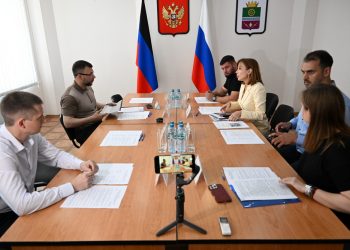 Денис Пушилин и Дина Саттарова договорились о запуске в ДНР филиала Института пространственного планирования РФ